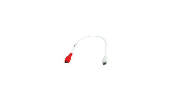 VALUE USB 2.0 laadimiskaabel, Micro B - Micro B, ST/ST, 0,3m