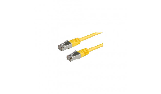 "VALUE Patchkabel Kat.6 Class E S/FTP PiMF gelb 0,5m"