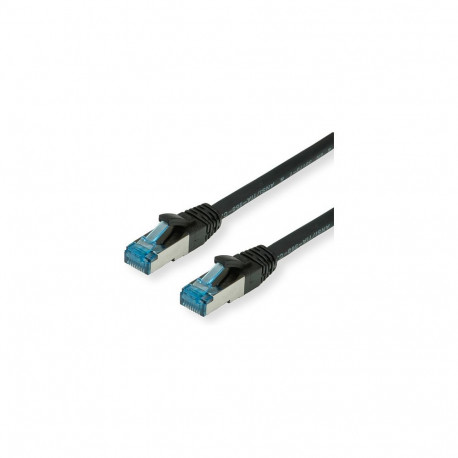 "VALUE Patchkabel Kat.6A Class EA S/FTP PiMF LSOH schwarz 5m"