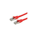 "VALUE Patchkabel Kat.6 Class E S/FTP PiMF LSOH rot 3m"