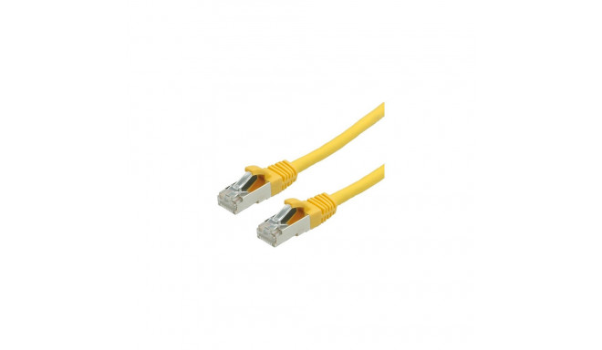 VALUE Kat.6 Class E S/FTP PiMF LSOH kollane patch-kaabel 5m