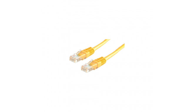 VALUE Kat.6 Class E UTP kollane patch-kaabel 10m