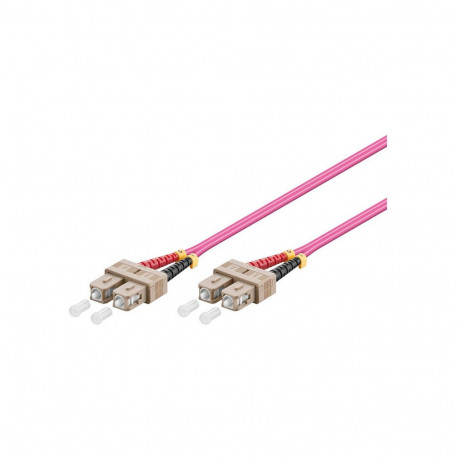 "GoodConnections Patchkabel LWL Duplex OM4 (Multimode, 50/125) SC/SC, LSZH, austauschbare Polarität,