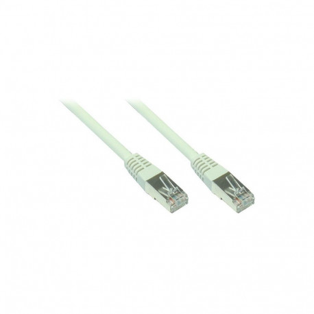 "GoodConnections Patchkabel mit Rastnasenschutz, Cat. 5e, SF/UTP, PVC, 100MHz, grau, 1,5m,"