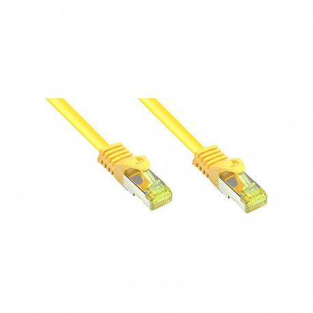 "GoodConnections RJ45 Patchkabel mit Cat. 7 Rohkabel und Rastnasenschutz (), S/FTP, PiMF, halogenfre