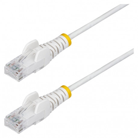 "STARTECH.COM 5m Weisses Schlankes CAT6-Ethernet-Kabel Snagless RJ45 LSZH 28AWG Reines Kupfer Patchk