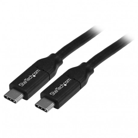 "STARTECH.COM USB-C Kabel mit Power Delivery (5A) - St/St - 4m - USB 2.0 - Zertifiziert - USB 2.0 Ty