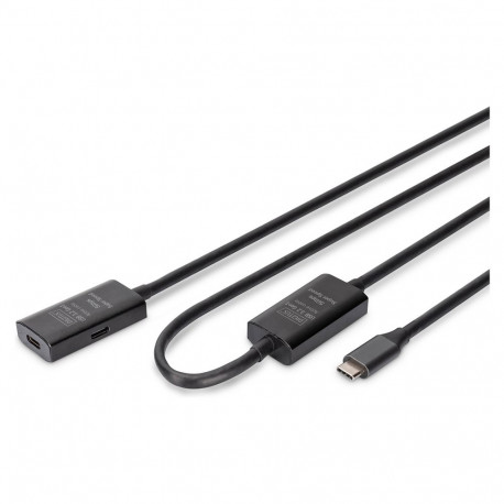 "Aktives USB 3.2 Gen1 5G Verlängerungskabel, USB-C - USB-C, 10m"