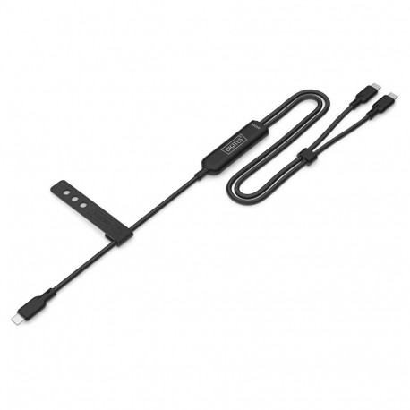 "USB-C 2in1 Ladekabel, 140W, 1,8m"