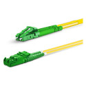 "Equip Patchkabel E2000/APC->LC/APC 7.00m SM Duplex OS2 gelb"