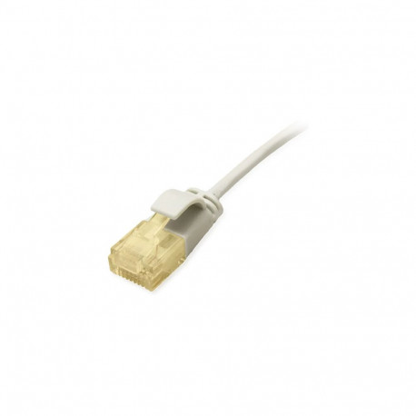 "Equip Patchkabel Cat6A SlimFlex U/UTP 1.50m grau LSZH 2xRJ45 Polybeutel"