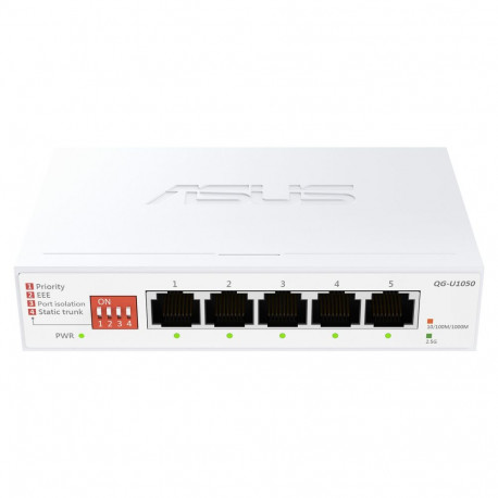 QG-U1050, 5-pordiline 2.5G mittehallatav kommutaator