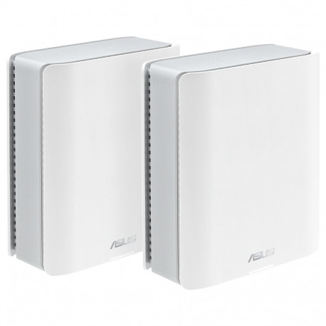 ASUS ZenWiFi BT8 WiFi 7 mesh-süsteem, 2-pakk, WLAN BE14000 triband, 2x 2.5GbE + 2x 1GbE, levi kuni 5