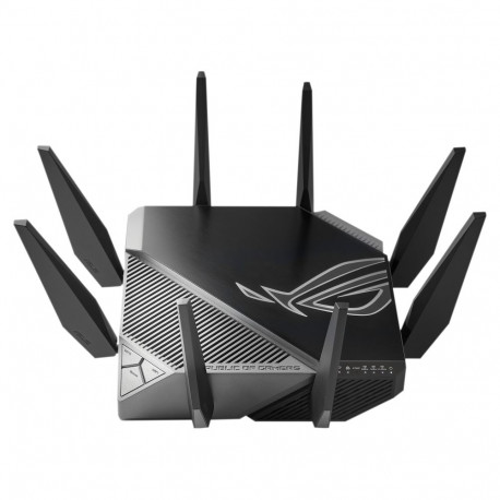ASUS GT-AXE11000 WiFi-6E mänguri WLAN-ruuter (90IG06E0-MO1R00) [AiMesh, kuni 11 000 Mbit/s, 6 GHz sa