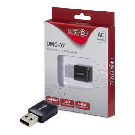 PowerOn USB-adapter DMG-07 WiFi/Bluetooth