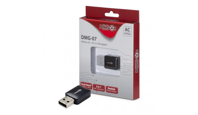 "PowerOn DMG-07 WiFi/Bluetooth USB Adapter"