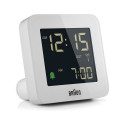 Braun BC 09 W-DCF valge Multiband raadiojuhtimisega äratuskell