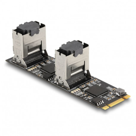 "Konverter M.2 2280 Key B+M Stecker zu 8 x SATA"