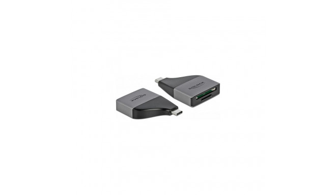 "USB Type-C™ Card Reader für SD / MMC + Micro SD Speicherkarten – kompaktes Design"