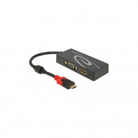 "USB Type-C™ Splitter (DP Alt Mode) > 1 x HDMI + 1 x VGA out"