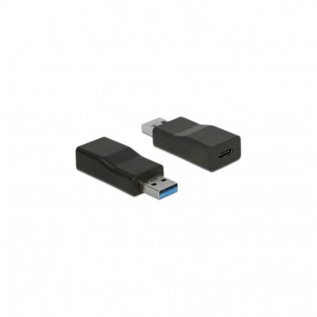 "Konverter USB 10 Gbps Typ-A Stecker > USB Type-C™ Buchse Aktiv schwarz"
