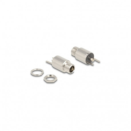 DC 5,5 x 2,1 mm ümar integreeritav joodetav pesa 20 V / 10 A