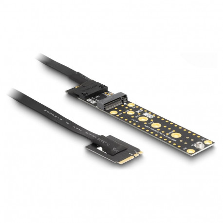 Riser-kaart NVMe M.2 Key A+E pistik Key M pesasse 20 cm kaabliga