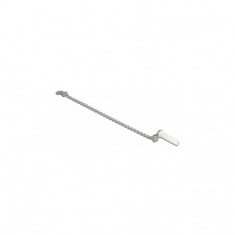 "LWL Staubschutzkappe mit Kette für LC Stecker weiß"