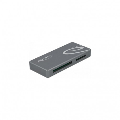 "USB Type-C™ Card Reader für CFast und SD Speicherkarten + USB Hub mit Typ-A und USB Type-C™ Port"