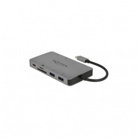 USB Type-C™ dokkimisjaam 4K - HDMI / VGA / USB 3.1 / SD / LAN / PD 3.0