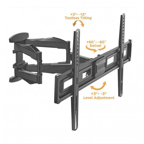 "VALUE TV-Wandhalterung, flexibel, elegant, 37-80 Zoll, bis 45 kg"