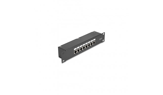 "Delock 10? Kupplungs-Patchpanel 8 Port Cat.6"