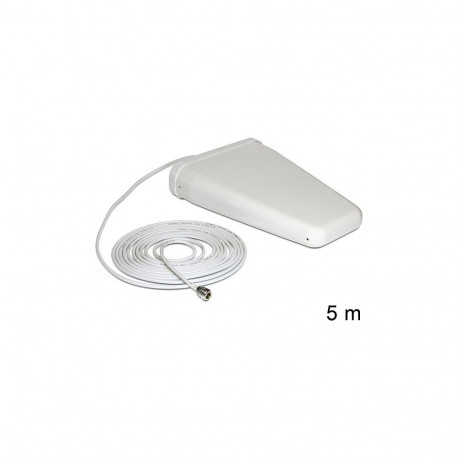 "LTE Band 20/1/3/7 Antenne N Buchse 8 ~ 9 dBi 5 m RG-58 direktional weiß outdoor"