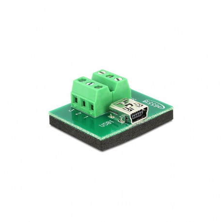 "Adapter Mini USB Buchse > Terminalblock 6 Pin"