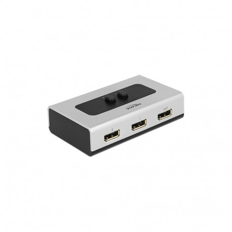 DisplayPort 1.4 lüliti, 2 porti, käsitsi juhitav