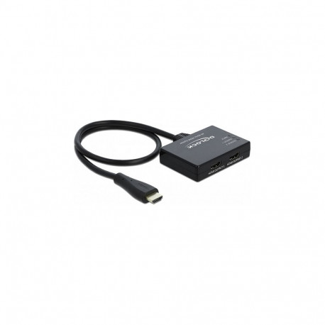 "DELOCK HDMI Splitter 1 x HDMI in > 2 x HDMI out 4K 60 Hz"