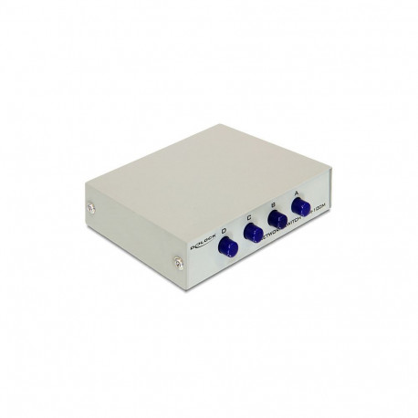 RJ45 5 Gigabit LAN 4-pordiline manuaalne kahesuunaline ümberlüliti