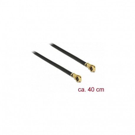 "DELOCK Antennenkabel mHF 4L Stecker zu mHF 4L Stecker 1.13 40cm"