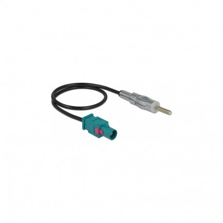 "Antennenkabel FAKRA Z Stecker > DIN Stecker RG-174 32 cm schwarz"