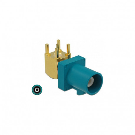 "FAKRA C Stecker 90° PCB"