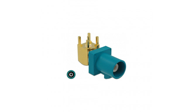 Delock FAKRA C 90 PCB pistik