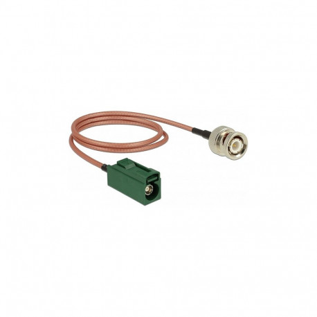 "Antennenkabel FAKRA E Buchse > BNC Stecker 50 Ohm RG-316 50 cm"