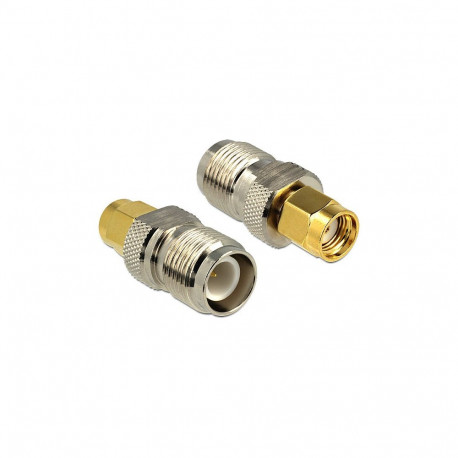 Delock adapter RP-SMA pistik - RP-TNC pesa