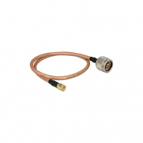 "DELOCK HF N Stecker > SMA Stecker 400mm RG-142 low loss"