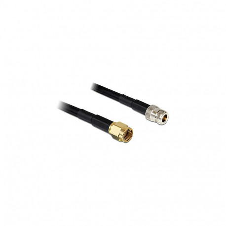 Delock HF RP-SMA pistik > N pesa 3m LMR195 madala sumbuvusega
