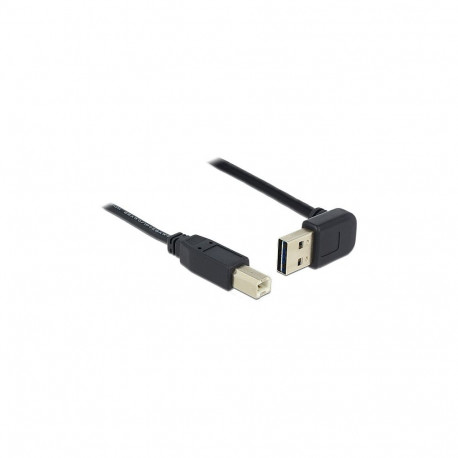 "Kabel EASY-USB 2.0 Typ-A Stecker gewinkelt oben / unten > USB 2.0 Typ-B Stecker 3 m"