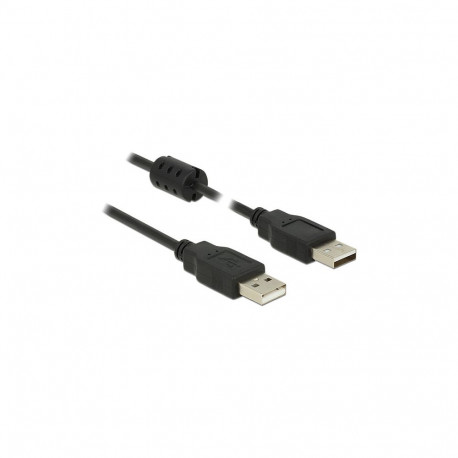 "DELOCK Kabel USB 2.0 Typ-A Stecker > USB 2.0 Typ-A Stecker 2.0 m schwarz"