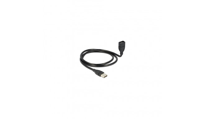 "DELOCK Kabel USB 2.0-A Stecker > Buchse ShapeCable 100 cm"