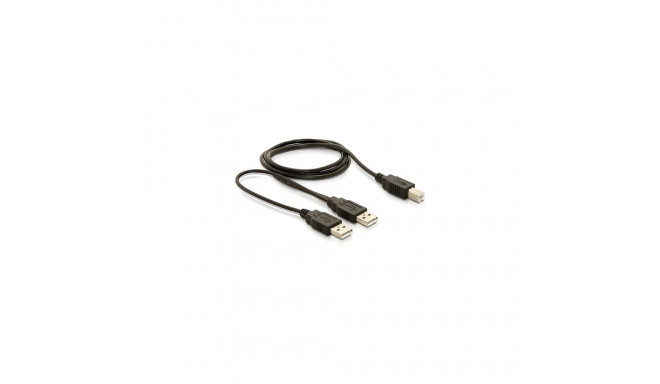 "DELOCK Kabel USB 2.0 B - > USB-A Power + Power / Data"