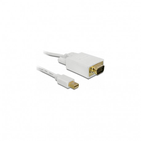 "DELOCK Kabel DP mini St > VGA St 3m weiss"